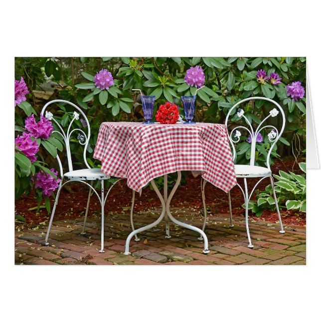 Cartão Romântico Hideaway (Frente horizontal)