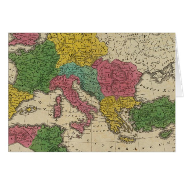 Cartão Romanum Imperium (Frente Horizontal)