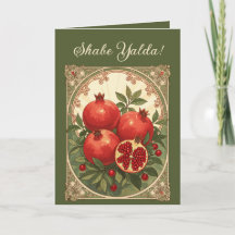 Romãs Yalda Solstício de Inverno Persa