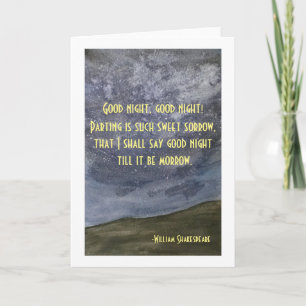 Cartão Romeo and Juliet