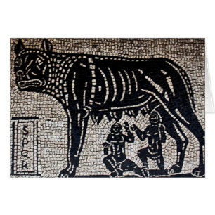 Cartão Romulus & Remus