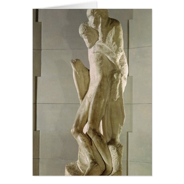 Cartão Rondanini Pieta, 1564 (Frente)