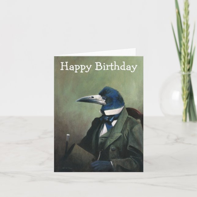 Cartão Rook Birthday Card (Frente)