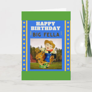 Cartão Rootin' Tootin' Aniversário!