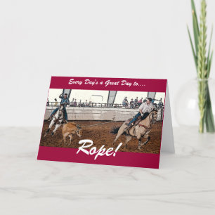 Cartão Roping de USTRC