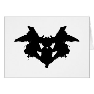Cartão Rorschach Inkblot