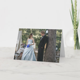 Cartão Rory & Logan todos vestidos