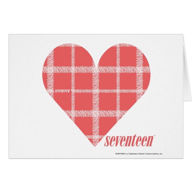 Cartão Rosa 4 da xadrez (Frente Horizontal)