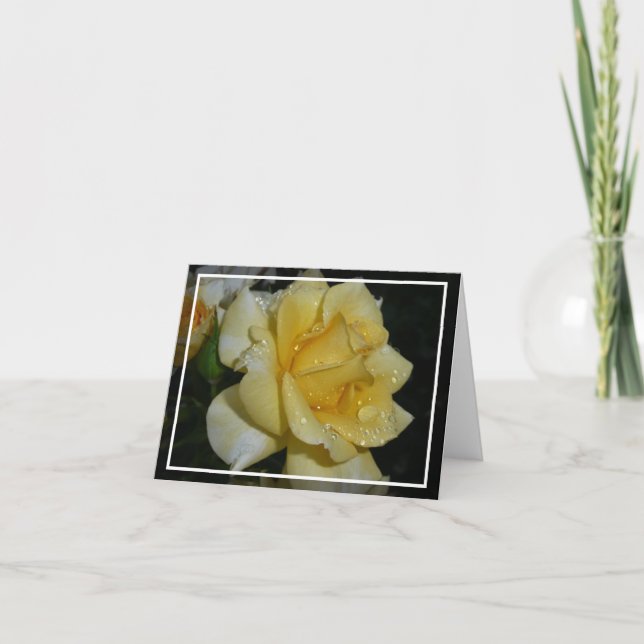 Cartão rosa amarela (Frente)