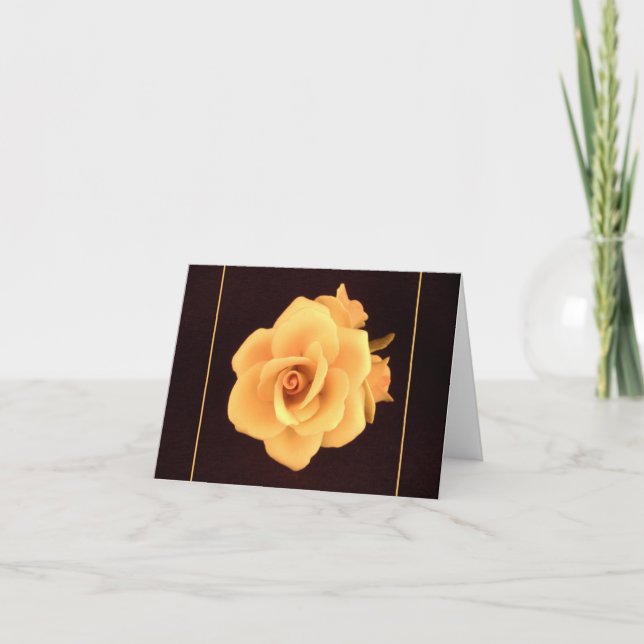 Cartão Rosa Amarela, Foto 2004. (Frente)