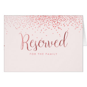 Cartão Rosa de Faux de PixDezines Dourado Confetti/Mesa r