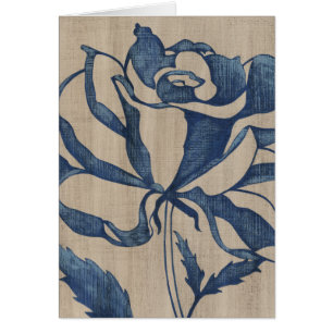 Cartão Rosa de Indigo