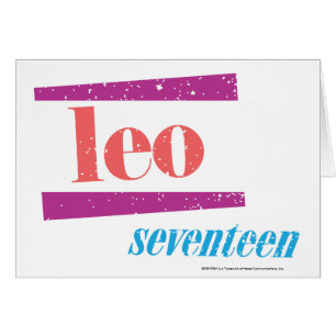 Cartão Rosa de Leo