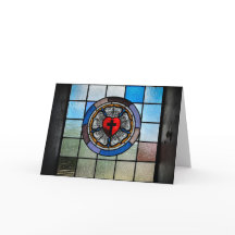 Cartão - rosa de Luther