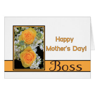 Cartão Rosa do Dia de as mães Feliz