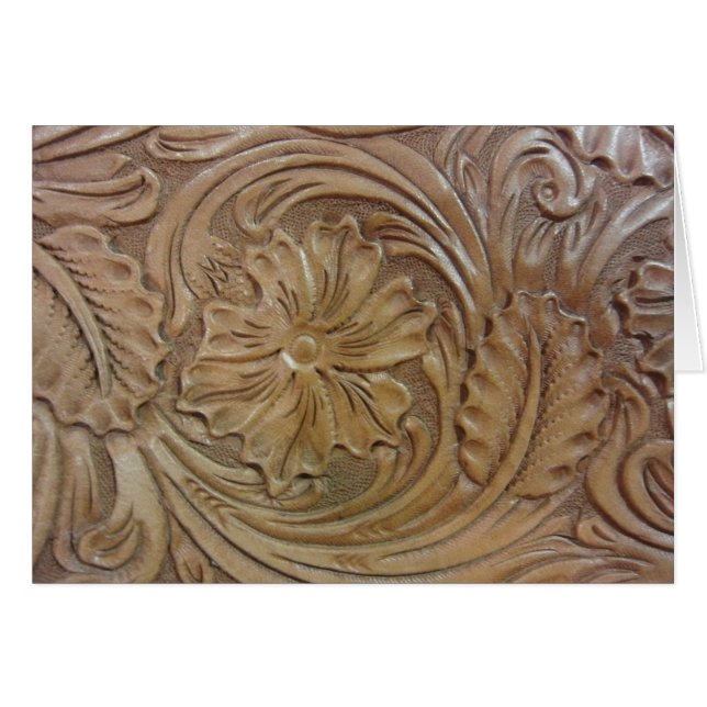 Cartão Rosa Oeste Selvagem (Frente Horizontal)