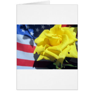 Cartão Rosa Patriótico