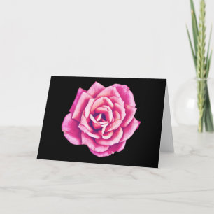 Cartão Rosa Rosa Rosa Rosa Rosa Rosa Rosa com Placa de No