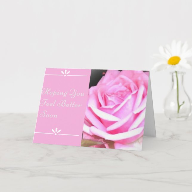 Cartão Rosa Rosa Rosa Rosa Solteiro Fica Bem (Planta pequena)