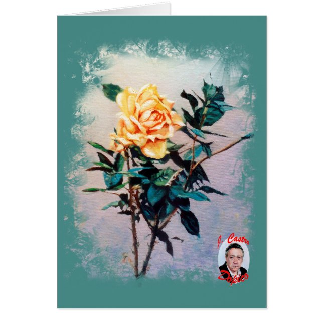 Cartão Rosa/Rose (Frente)