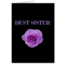 Rosa Roxo Melhor Irmã