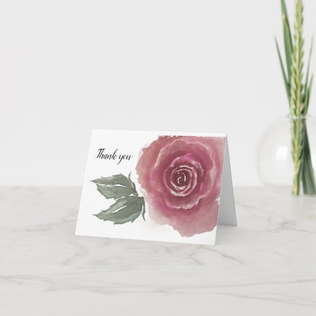 Cartão Rosa verde-impermeável-cor-de-rosa- vazio (Frente)