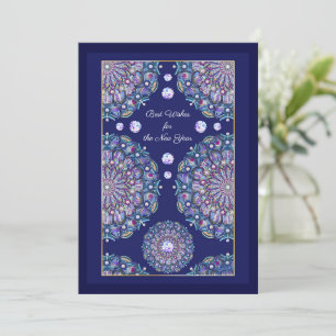 Cartão Rosace Azul