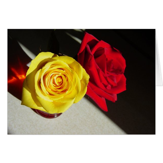 Cartão Rosas (Frente horizontal)