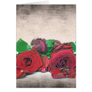 Cartão Rosas