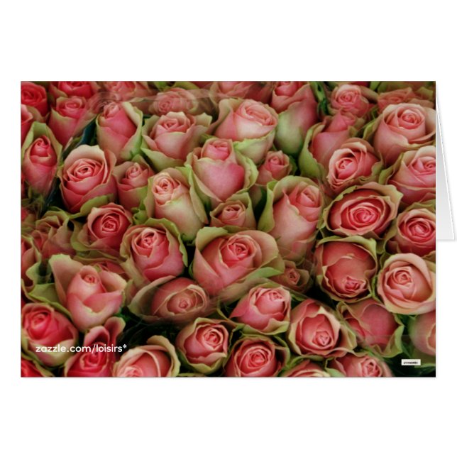Cartão Rosas (Frente Horizontal)
