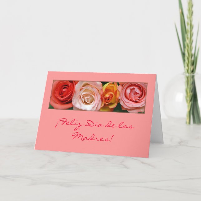 Cartão "Rosas #1" (Frente)