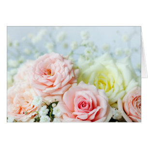 Cartão Rosas bonitos