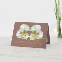 Rosas Brancas Buquê Floral Chic Elegante Aniversár