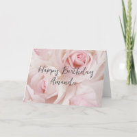 Rosas Cor-de-Rosa Vintage & Renda Elegante - Anive
