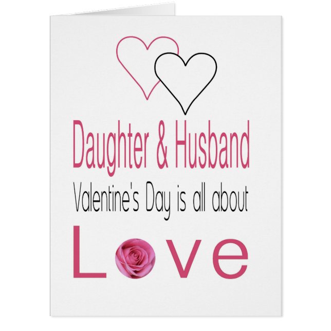 Cartão Rosas   do feliz dia dos namorados do pai (Frente)