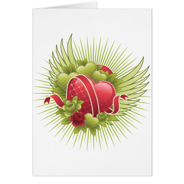 Cartão Rosas e Asas (Frente)