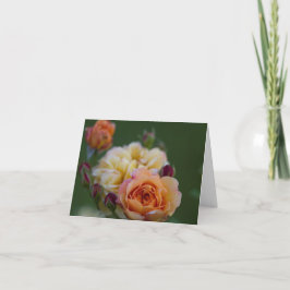 Cartão Rosas para a mãe