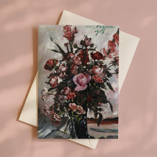 Cartão Rosas Rosa Lovis Corinth