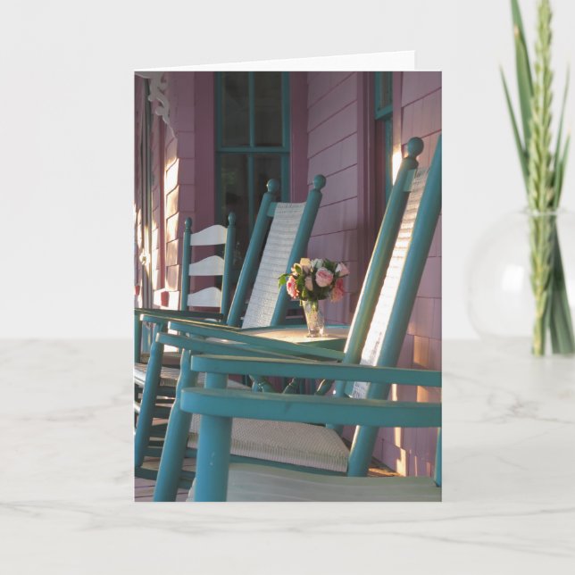 Cartão Rosas rosa Raios do Sol - Vinha de Martha (Frente)