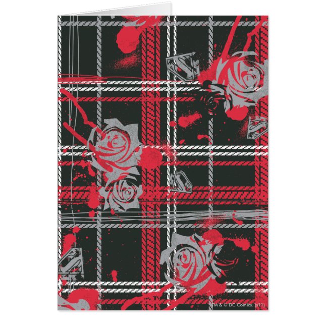 Cartão Rosas Supergirl (Frente)