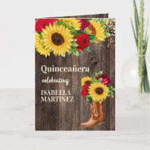 Rosas Vermelhas Girassóis Botas de Vaqueira Quince