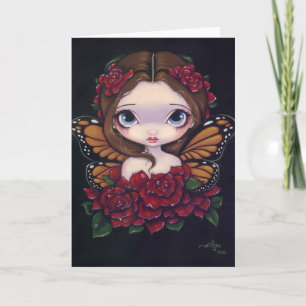 Cartão "Rose Fairy" Greeting Card