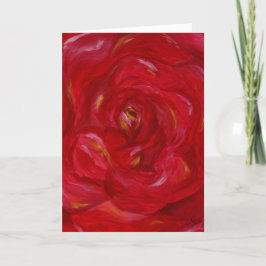 Cartão "Rose" Greeting Card