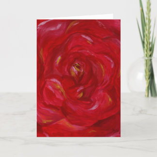 Cartão "Rose" Greeting Card