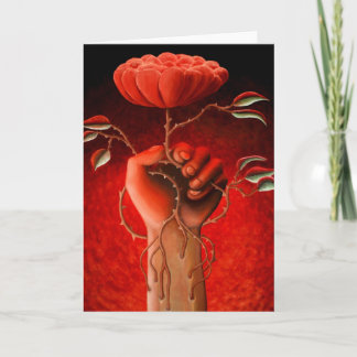 Cartão Rose Love Greeting Card