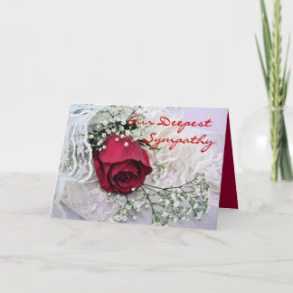 Cartão Rose on Lace-customize