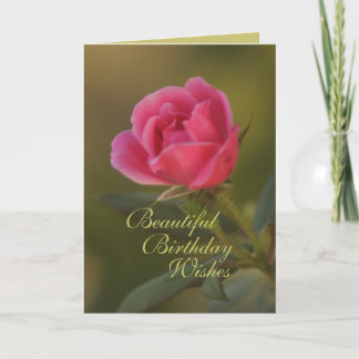 Cartão Rose Vision card- customize any occasion