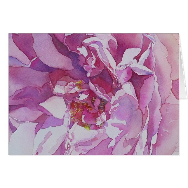 Cartão "RoseLight (Frente Horizontal)