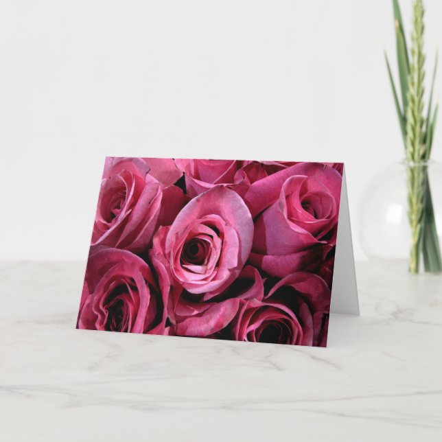 Cartão Roses for Mother's Day (Frente)