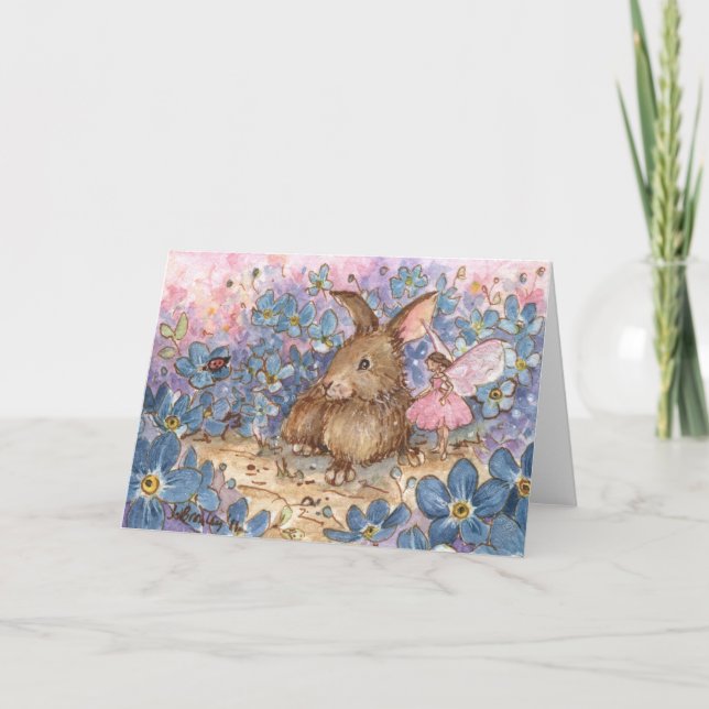 Cartão "Rosey & Tapper" Card (Frente)